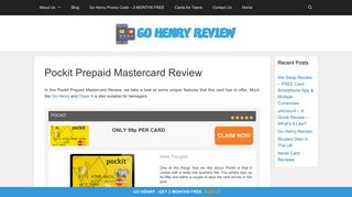 Pockit Prepaid Mastercard Review - Get Cashback On Your Purchases