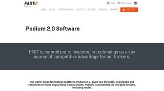 Podium 2.0 Software - Fast commercial and asset finance broker ...
