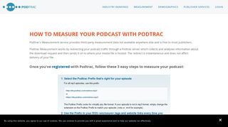 How To Measure - Podtrac