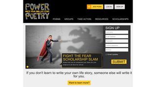 Power Poetry | The largest mobile/online teen poetry community