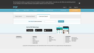 Search Users On PlentyOfFish Free Dating App | POF.com