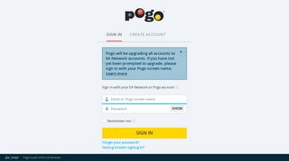 My Account - Pogo.com