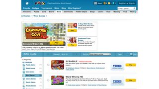 Word Games | Pogo.com® Free Online Games