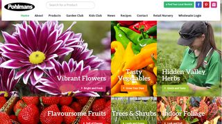Pohlmans Fresh Flower Seedlings, Vegetables, Herbs and Retail ...