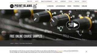 Sample Our Online Courses for Free | Point Blank Music School