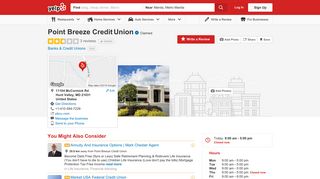 Point Breeze Credit Union - Banks & Credit Unions - 11104 ... - Yelp