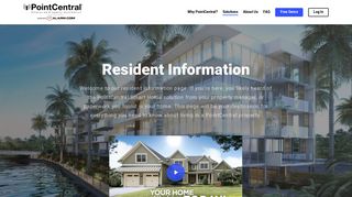 Resident Information - PointCentral