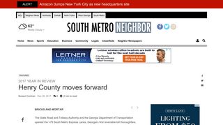 Henry County moves forward | News | mdjonline.com