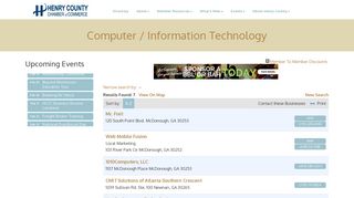 Computer / Information Technology - Henry County Chamber of ...