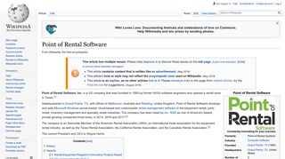 Point of Rental Software - Wikipedia