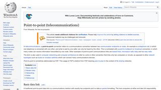 Point-to-point (telecommunications) - Wikipedia