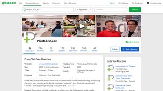 Working at PointClickCare | Glassdoor