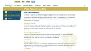 Post-Acute Providers | PointRight
