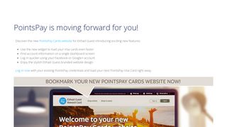 Landing page | Etihad Guest Reward Card - PointsPay