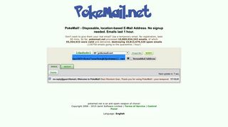 PokeMail - Guerrilla Mail