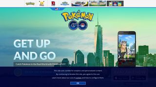 Homepage | Pokémon Go