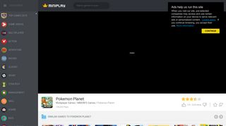 Pokemon Planet on Miniplay.com