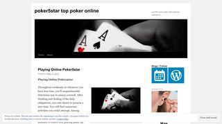 Playing Online Poker5star | poker5star top poker online