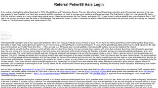 Referral Poker88 Asia Login