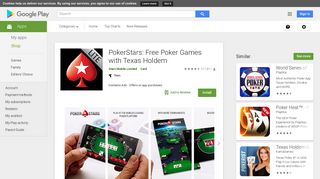 PokerStars: Free Poker Games with Texas Holdem - Apps on ...