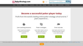 Online Poker Strategy School - PokerStrategy.com