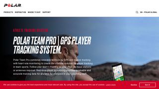 Polar Team Pro | GPS player tracking system | Polar Global