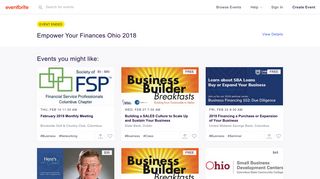 Empower Your Finances Ohio 2018 Tickets, Sun, Oct 28, 2018 at 7:00 ...
