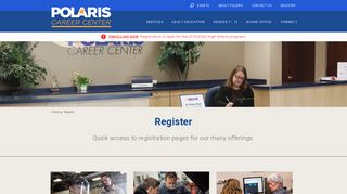Register for Career Training Programs | Polaris Career Center