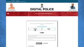Login - Digital Police