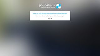 Police Bank - Internet Banking