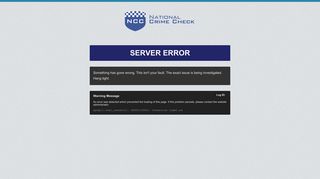 Client portal login | National Crime Check