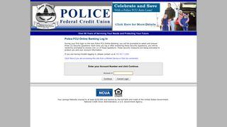 PoliceFCU - Online Banking Log In