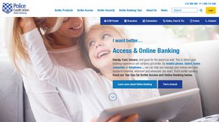 Access & Online Banking | Police Credit Union - Better Banking