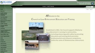 Council on Law Enforcement Education and Training - Home - OK.gov