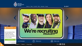 Home Page - British Transport Police