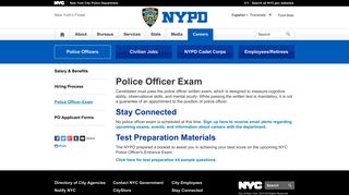 Police Officer Exam - NYPD - NYC.gov