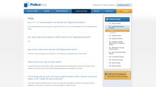 FAQs - PoliceApp