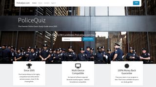 PoliceQuiz.com - 2019 Practice Police Tests Study Guides