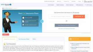 Car Insurance: Compare Car Insurance Quotes ... - Policybazaar