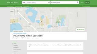 Polk County Virtual Education in Crystal Lake, FL - Niche