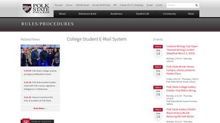 College Student E-Mail System | Polk State College