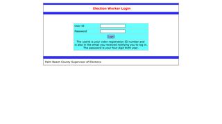 Pollworker Login - precinctfind.com