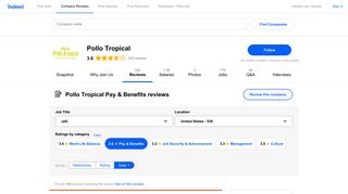 Working at Pollo Tropical: 146 Reviews about Pay & Benefits | Indeed ...