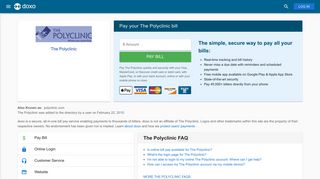 The Polyclinic: Login, Bill Pay, Customer Service and Care Sign-In