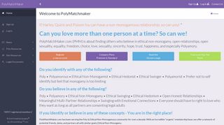 PMM FAQs - PolyMatchMaker