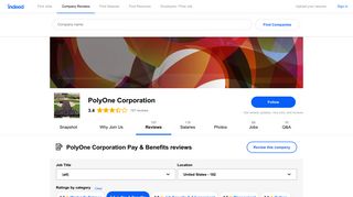 Working at PolyOne Corporation: 53 Reviews about Pay & Benefits ...