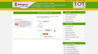 Registered Candidate Login - CET Delhi