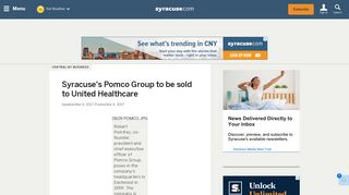 Syracuse's Pomco Group to be sold to United Healthcare | syracuse.com