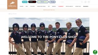 Login or Create an Account - The Pony Club Shop