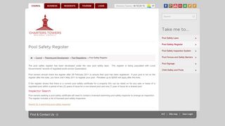 Pool Safety Register - Charters Towers Regional Council